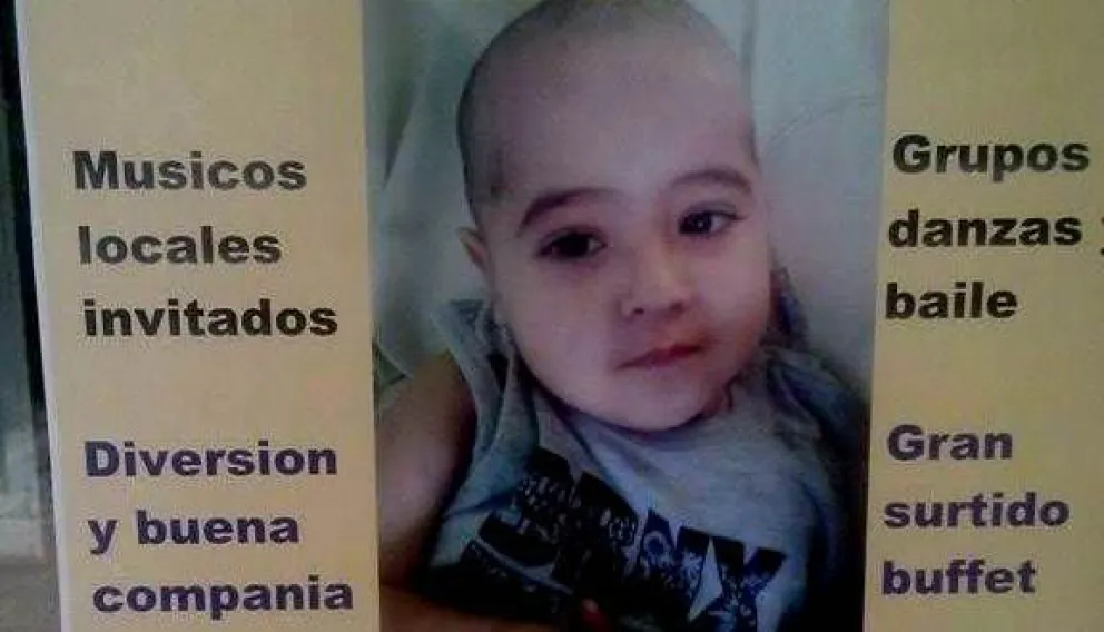 Foto extraída de uno de los afiches que empapela el hospital zonal 