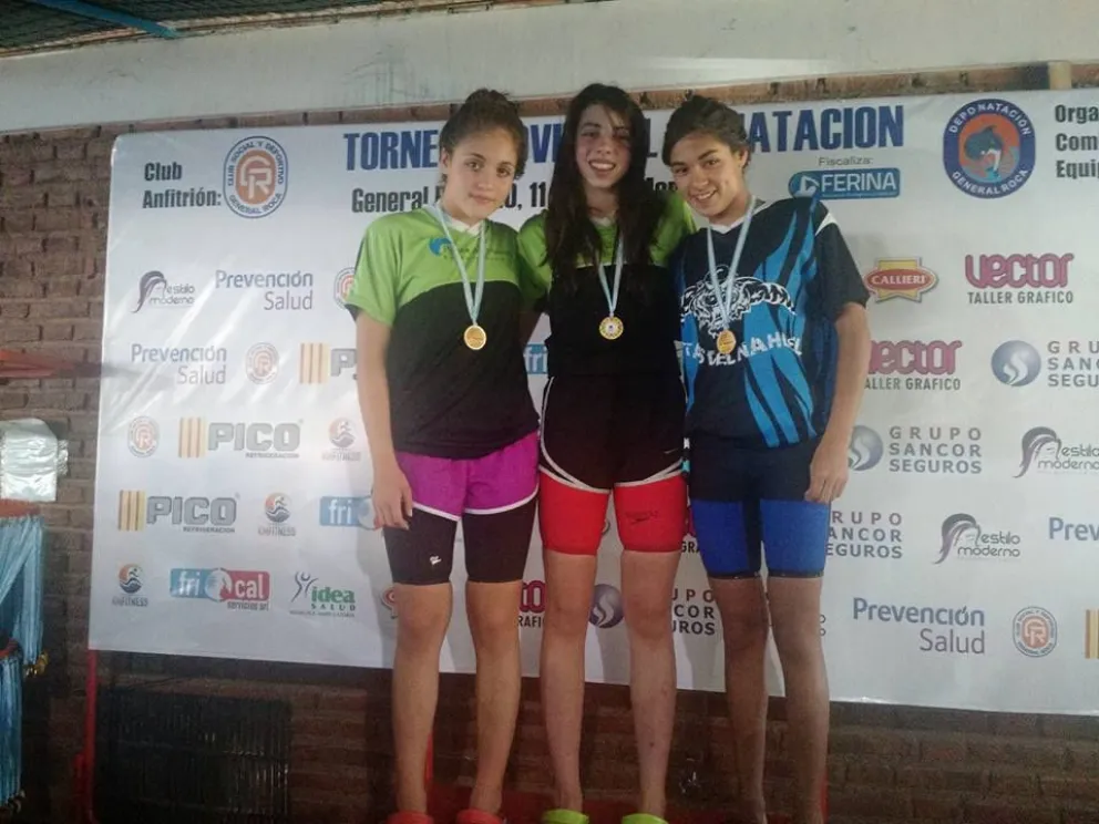 Anna Huusmann, triunfo y nuevo récord nacional.