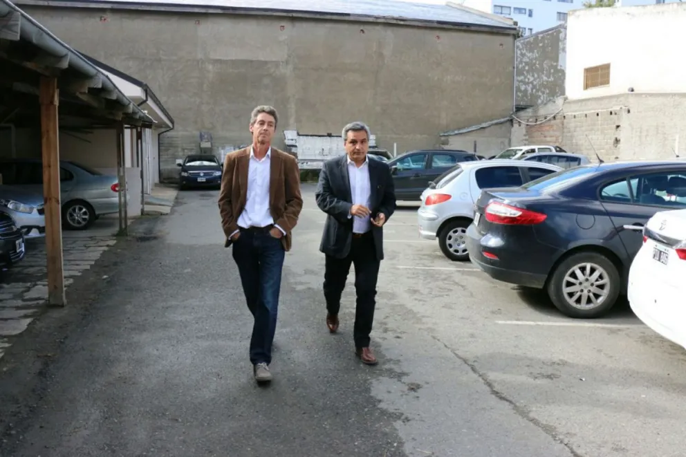 Los fiscales Martín Lozada y Eduardo Fernández participaron de la reunión.