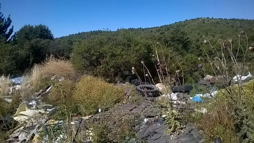 Un nuevo basural crece en la ciudad.