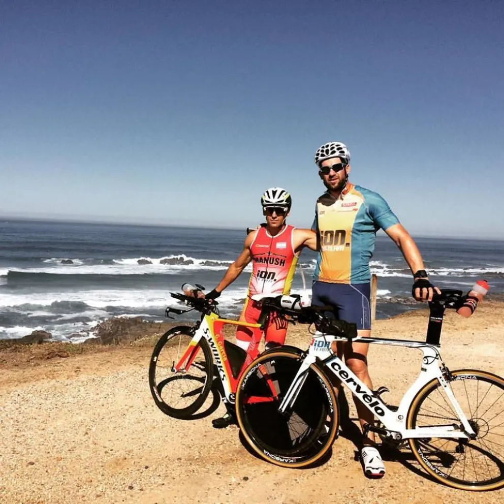 Guillermo ya palpita su octavo Ironman. 