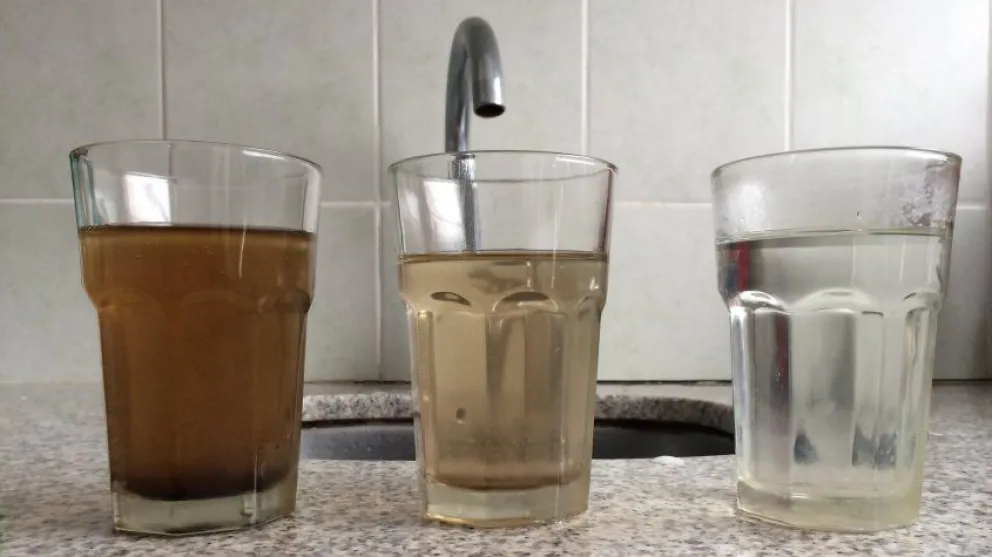 Los problemas en el servicio de agua llevaron a suspender las clases.