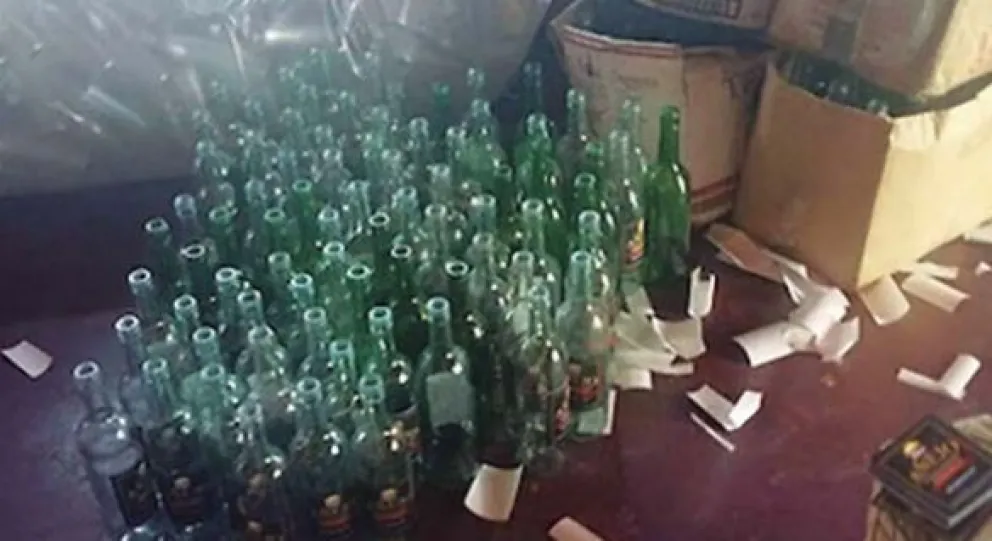 El operativo se realizó en Sarmiento al 700. 
