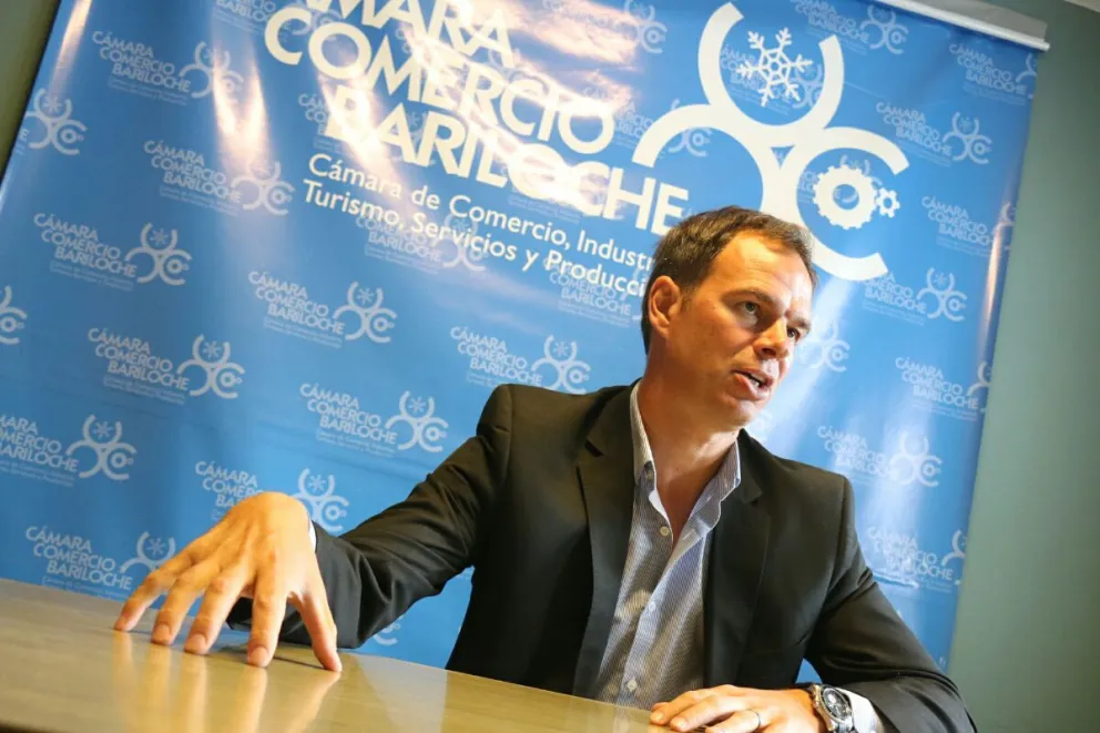 El gerente de la Cámara de Comercio, Claudio Cavaleiro.