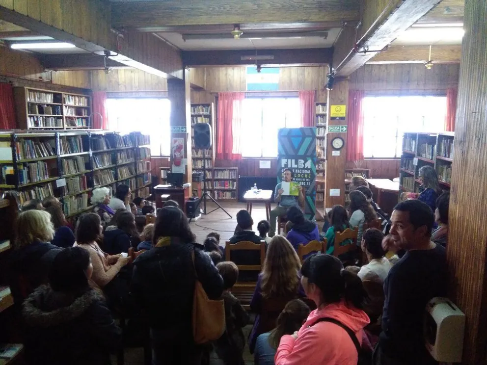 La Biblioteca Sarmiento fue uno de los espacios donde se desarrolló el festval.