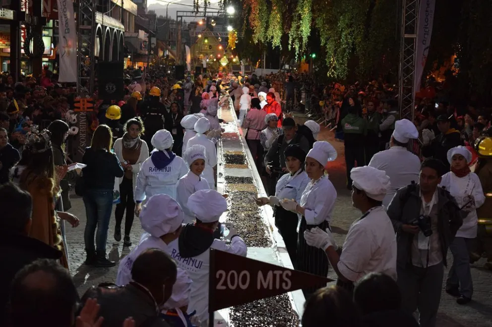Sigue la fiesta a puro chocolate. 