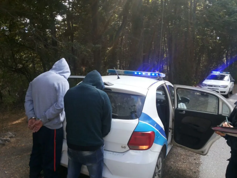 Los delincuentes fueron detenidos en la zona de Circuito Chico.