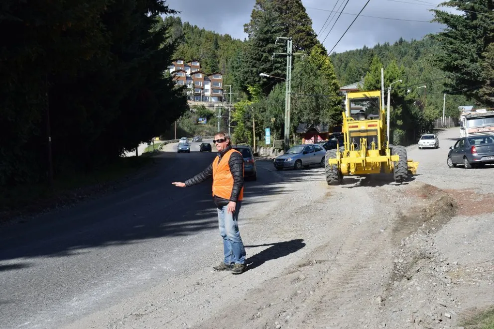 Precaución por obras en Pioneros