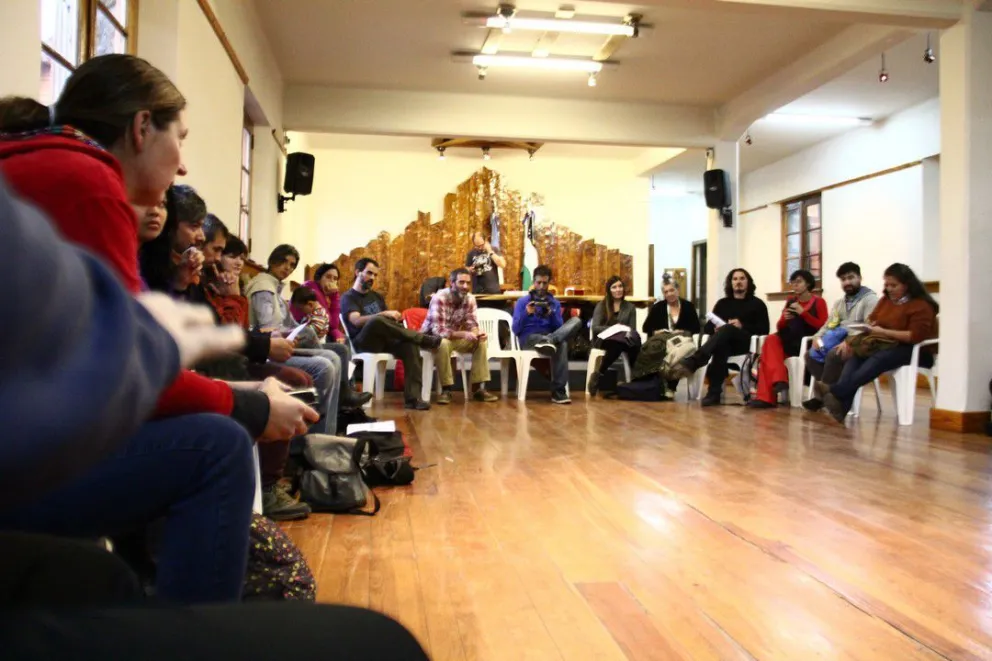 Los productores de Bariloche se reunieron en la sala de prensa del Centro Cívico.