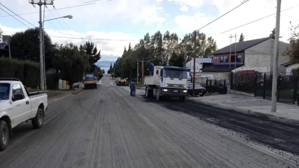 Los trabajos los está realizando la comuna.