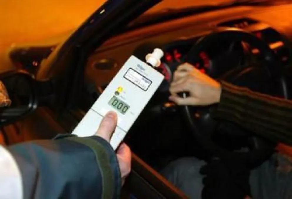 Detectaron a más de 20 conductores con alcoholemia positiva
