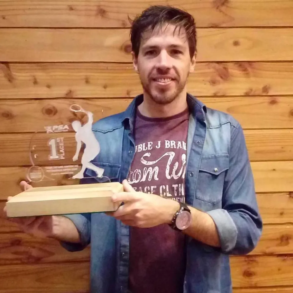 Robertino Pezzota, campeón en Villa La Angostura.