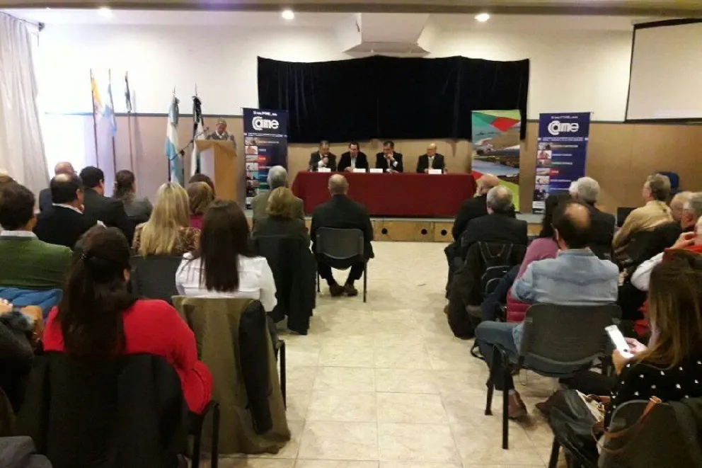 La apertura de las Jornadas  estuvo a cargo del intendente, Gustavo Gennuso.