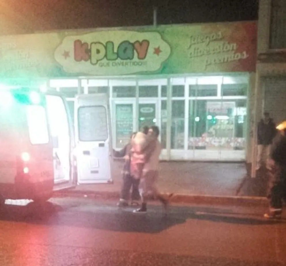 Por suerte, no hubo que lamentar heridos. 