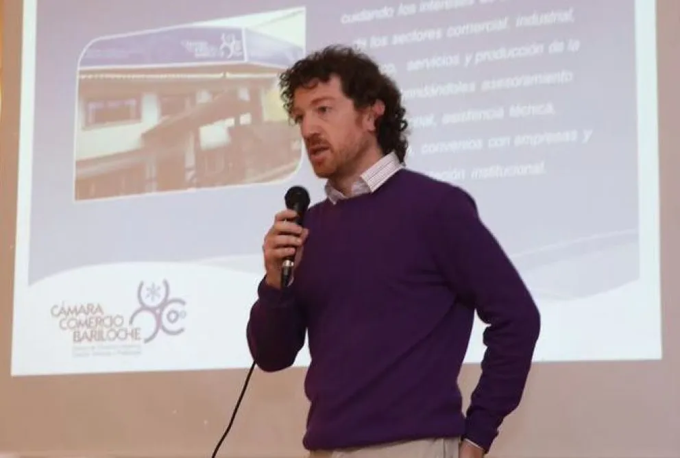 Eduardo Caspani, flamante titular de la Cámara. 