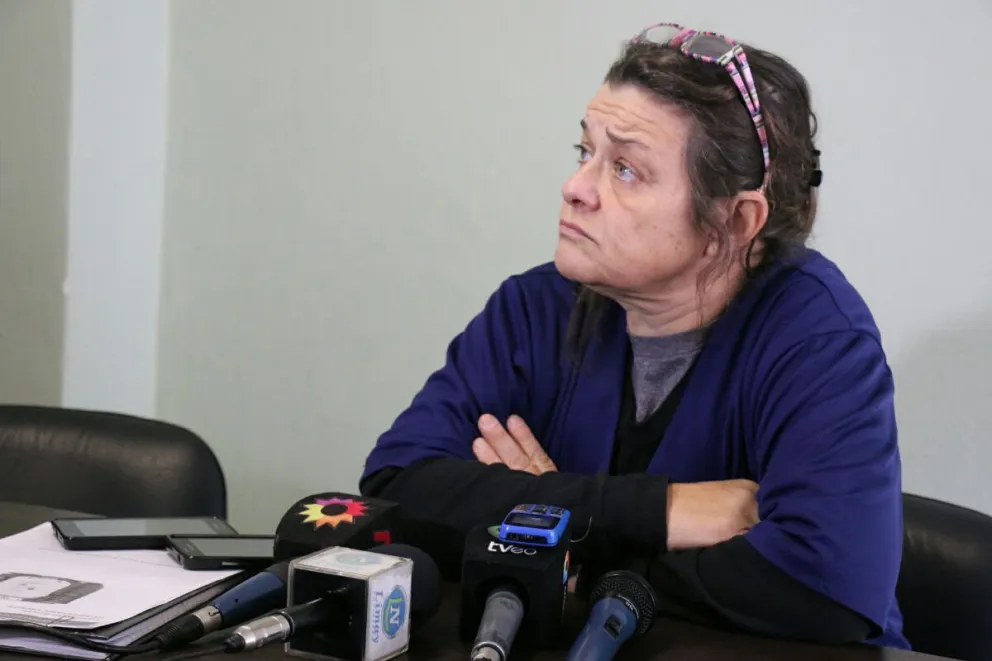 La jefa de Terapia Intensiva brindó el parte médico de la mujer accidentada. 