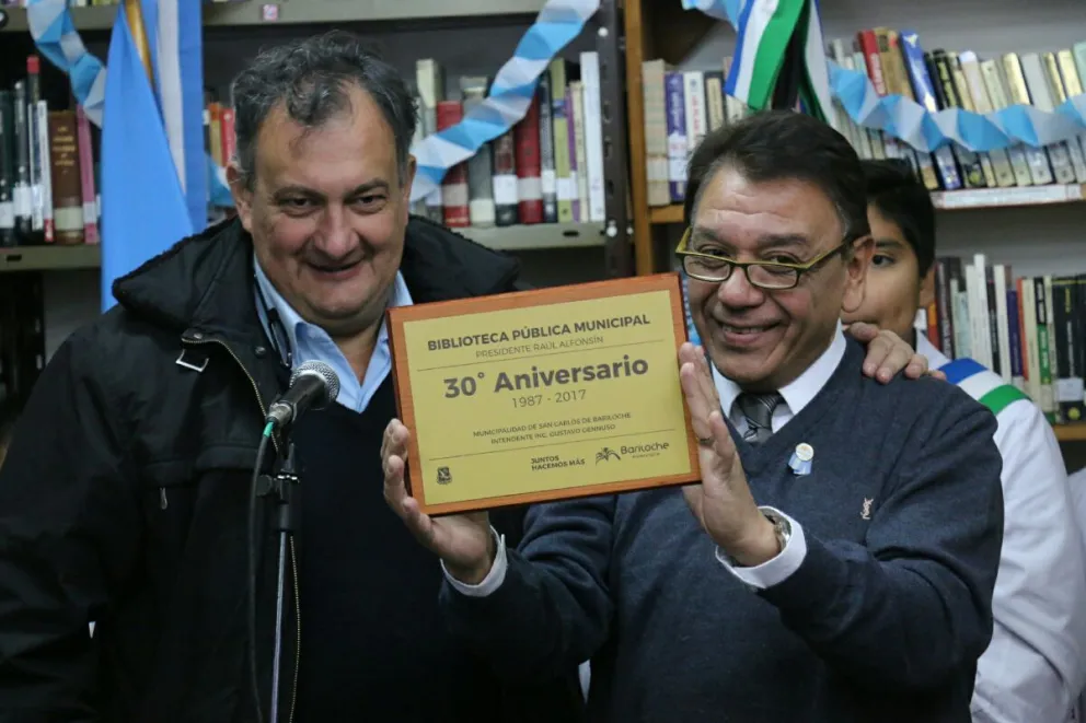 El intendente participó de los festejos.
