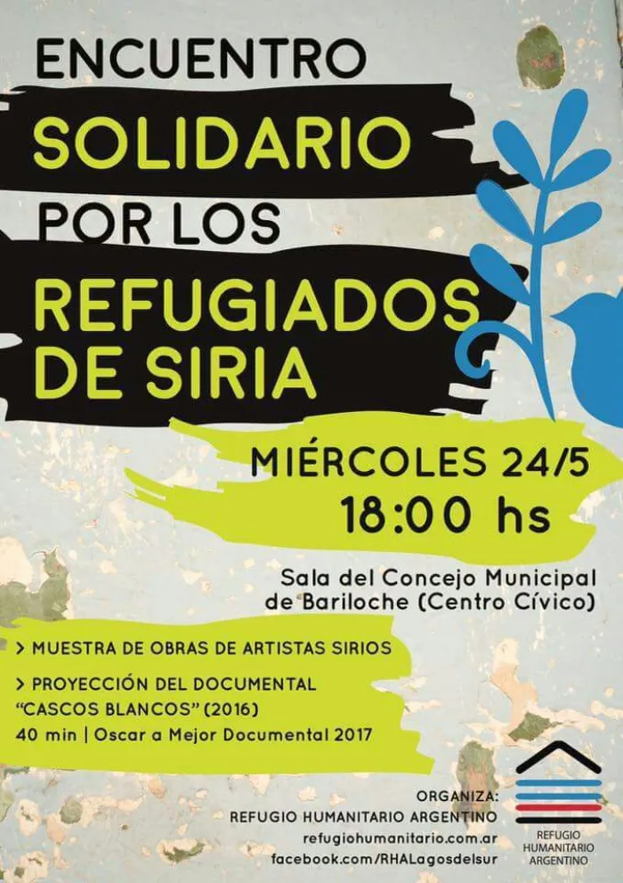 Encuentro solidario por los refugiados de Siria