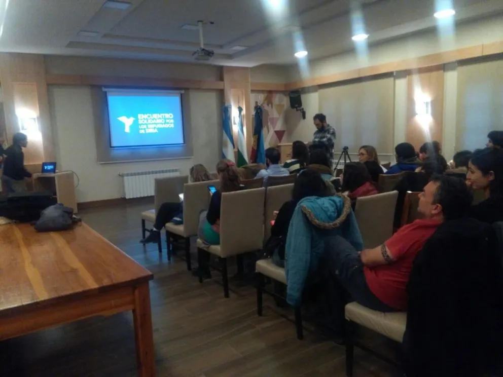 El encuentro se realizó en la sala del Concejo Deliberante local.