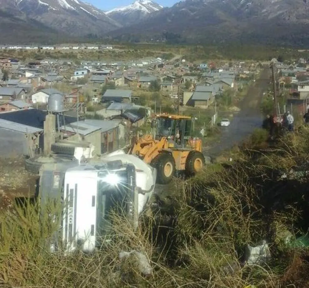 Fue afectado un caño de agua. 