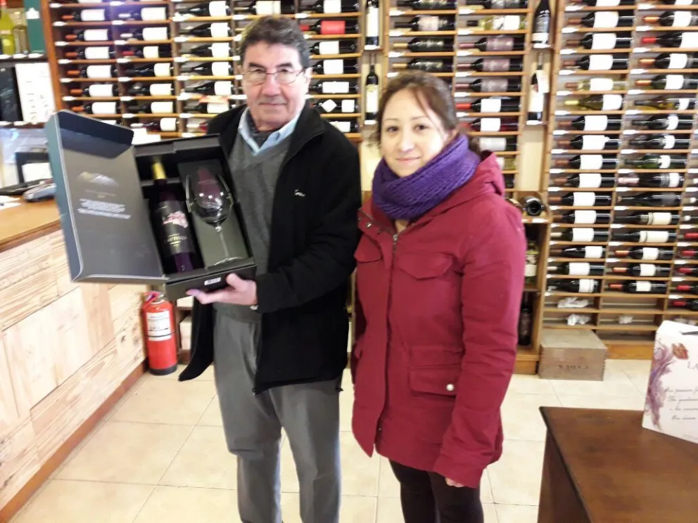La ganadora del sorteo del Día del Padre ya disfruta de su premio