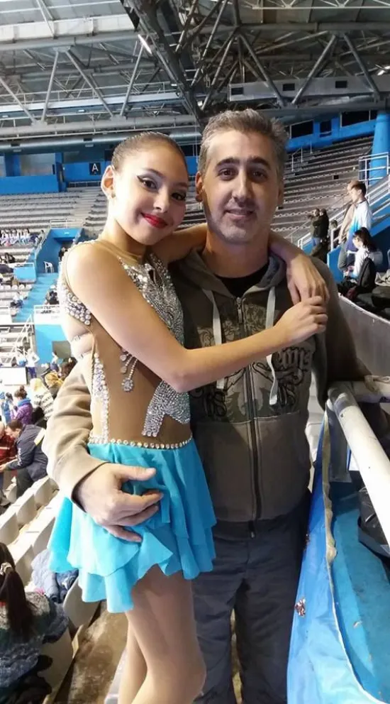 Romina Arenas y la familia, felicidad pura en Mar del Plata.