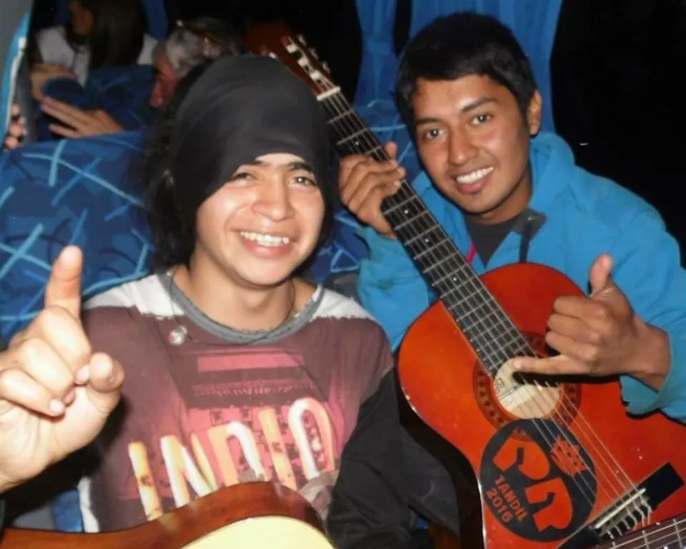 Mauro y Rodrigo, siempre juntos. 