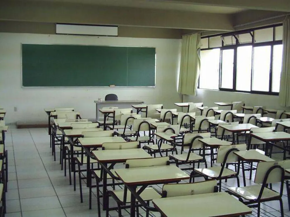 Suspenden las clases en el turno mañana