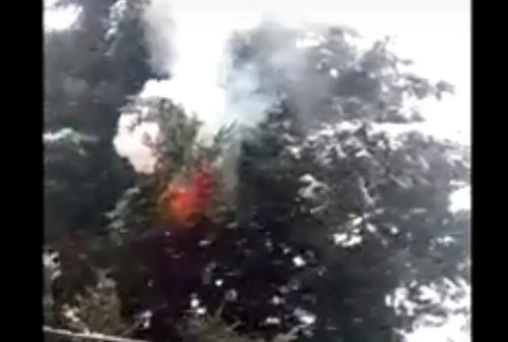 Video: así fue el momento del cortocircuito en Bustillo