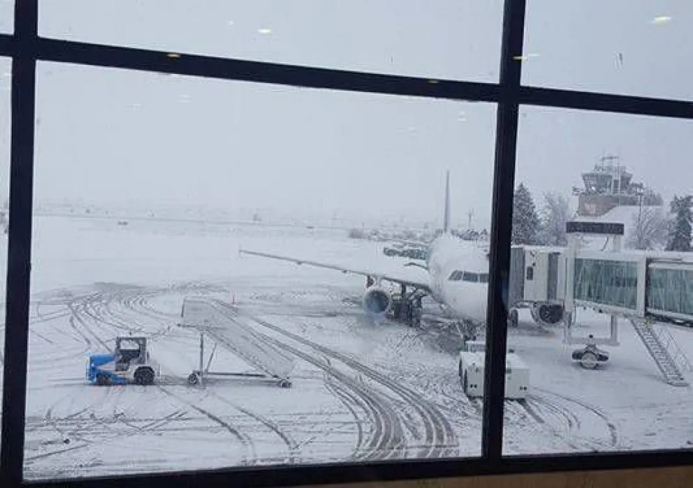 Piden informes por situación del aeropuerto durante las nevadas