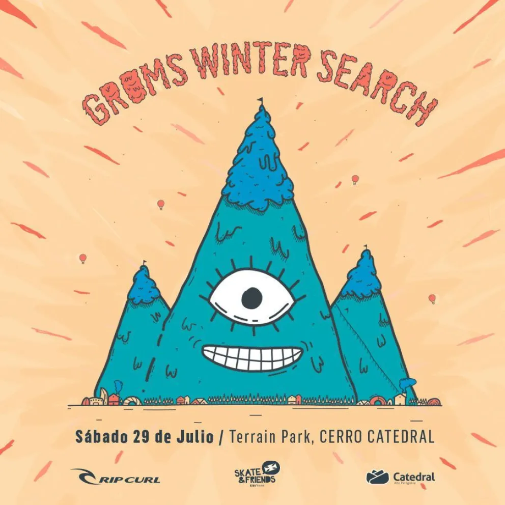 Llega el Groms Winter Search en Cerro Catedral