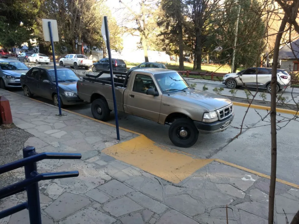 Estacioná donde te parezca. 