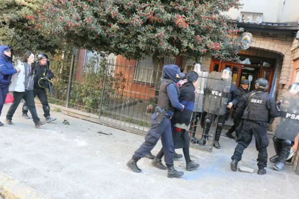 Liberaron a los nueve detenidos mapuches, pero igual quedaron imputados
