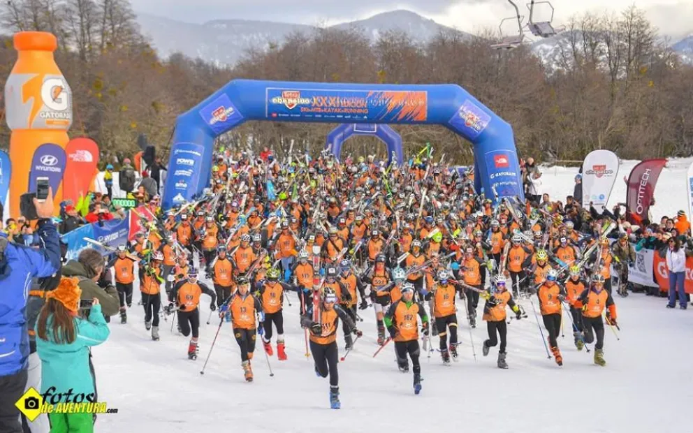 Luchando bien arriba en el Tetra del Chapelco