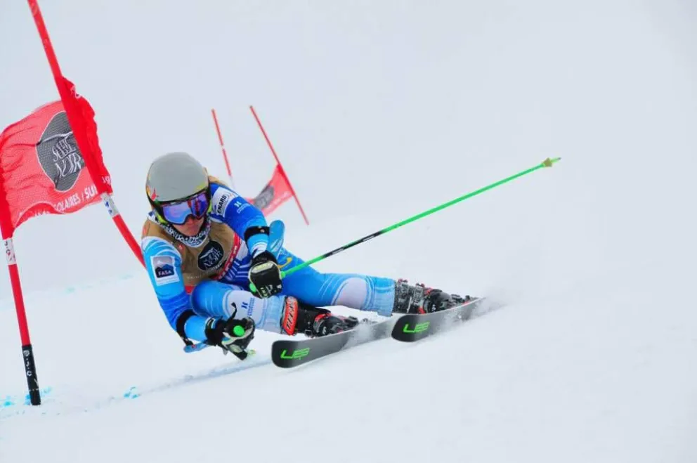 Nicol Gastaldi se impuso en el Slalom Gigante.