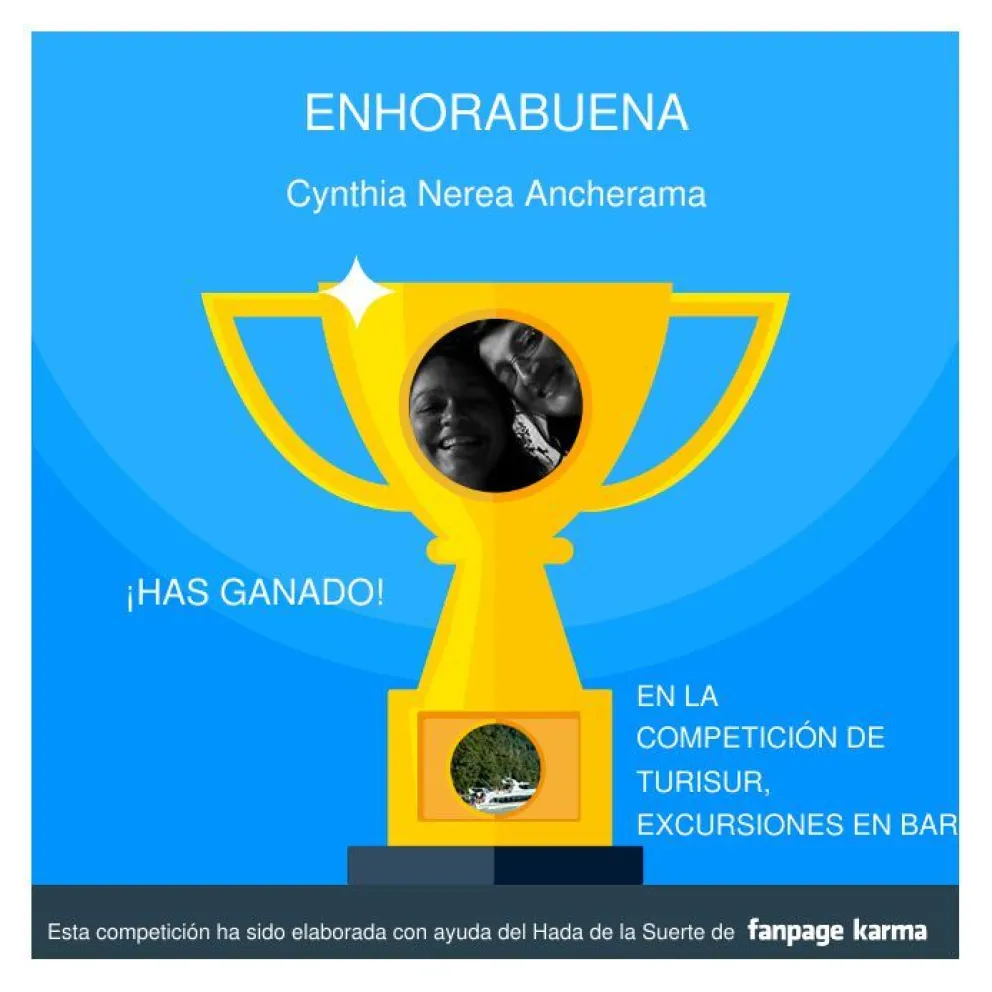 Ya hay una ganadora de la excursión a Puerto Blest y Cascada de los Cántaros