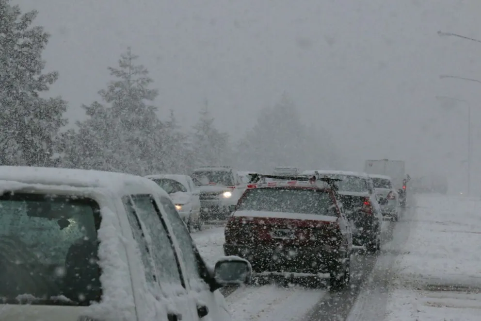 Alerta Meteorológico: viento y nieve en Bariloche