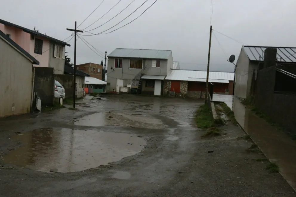 El lugar dónde apareció Cintia, en el barrio 10 de Diciembre.