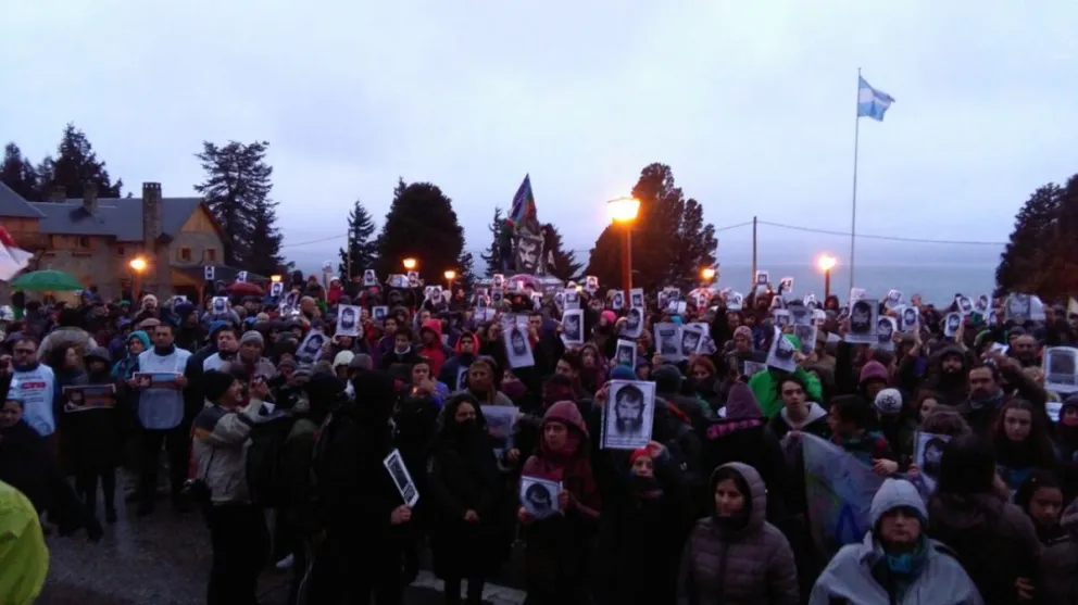 Marcharon reclamando la aparición con vida de Santiago Maldonado