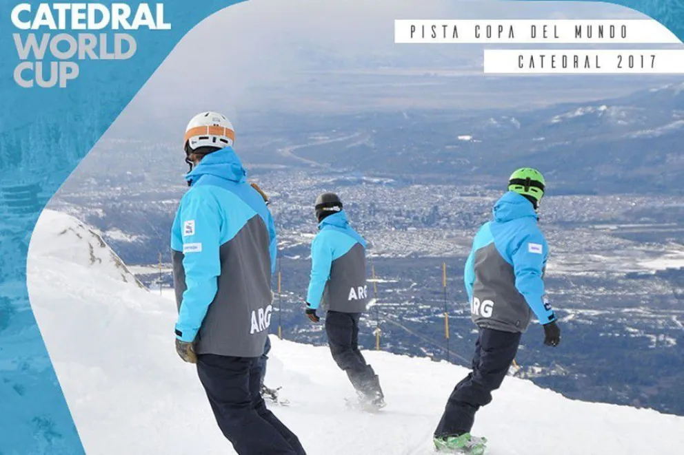 Todo listo para el inicio de la Copa del Mundo de Snowboard Cross en Catedral