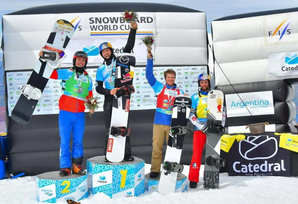 Los ganadores del domingo.