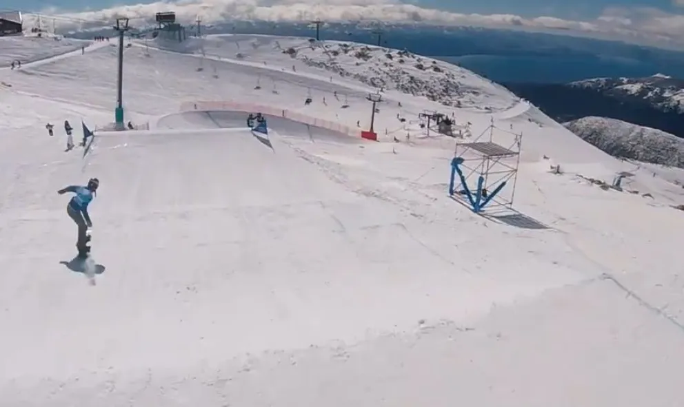 Video: mirá como se vivió la Copa del Mundo de Snowboard desde adentro