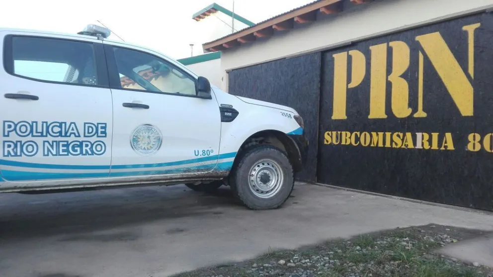 El personal policial detuvo al sujeto en un control de rutina. 