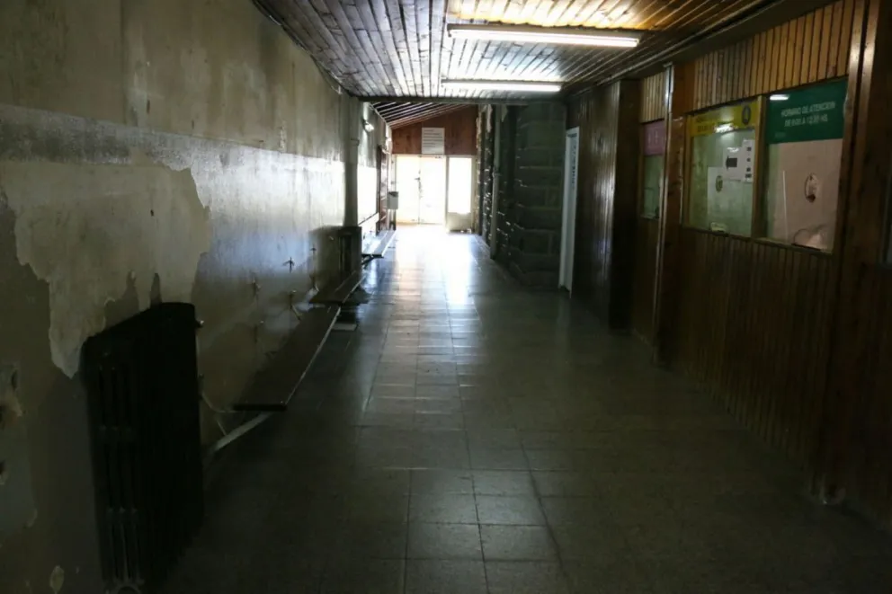 El joven fue atendido en el hospital zonal de Bariloche.