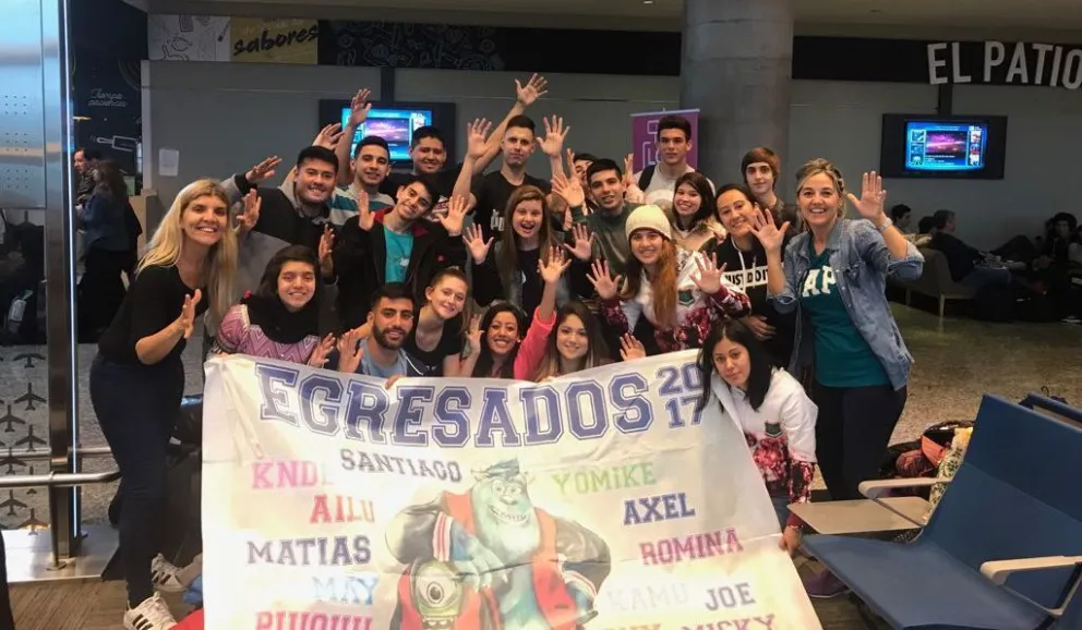 Este viernes es el último día de los chicos en la ciudad. 