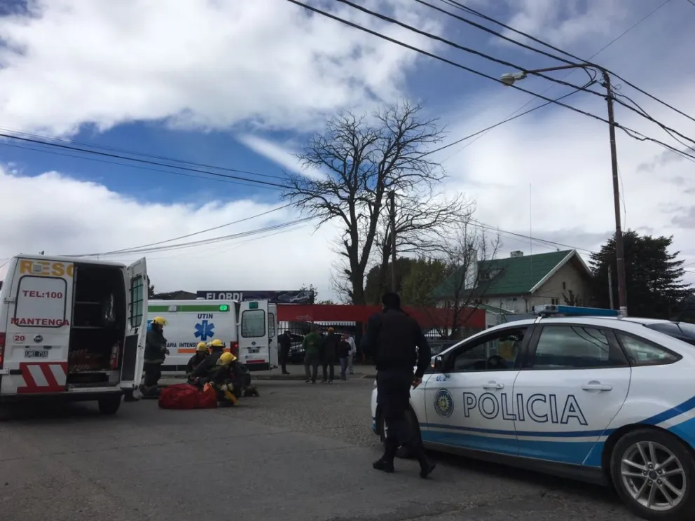 Un motociclista hospitalizado tras un accidente