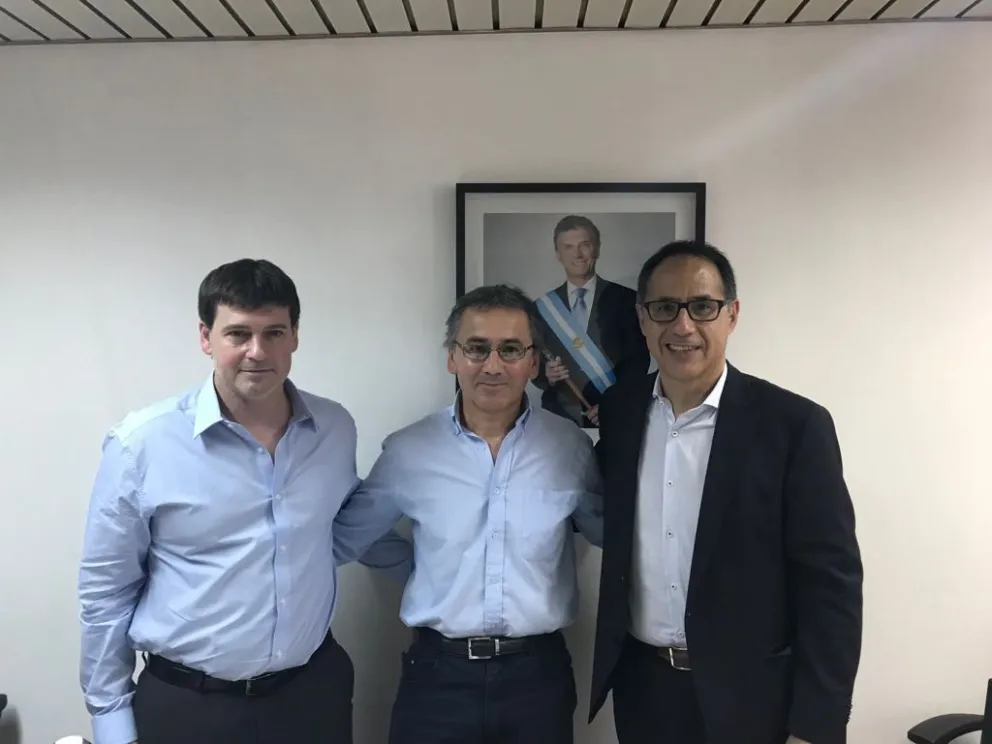 Sergio Wisky se reunió con el intendente de Dina Huapi
