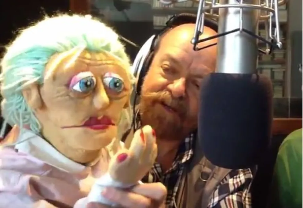 Carnota, durante su visita a Es Tiempo de Arte Radio