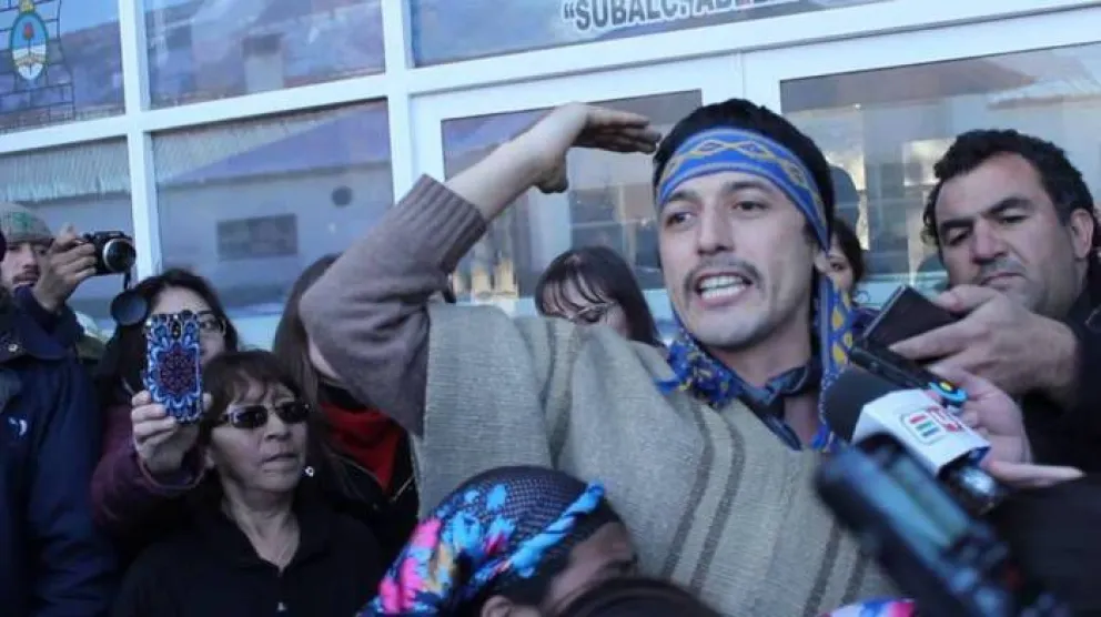 Denuncian a Jones Huala por decir que había que "echar a la mierda" al presidente