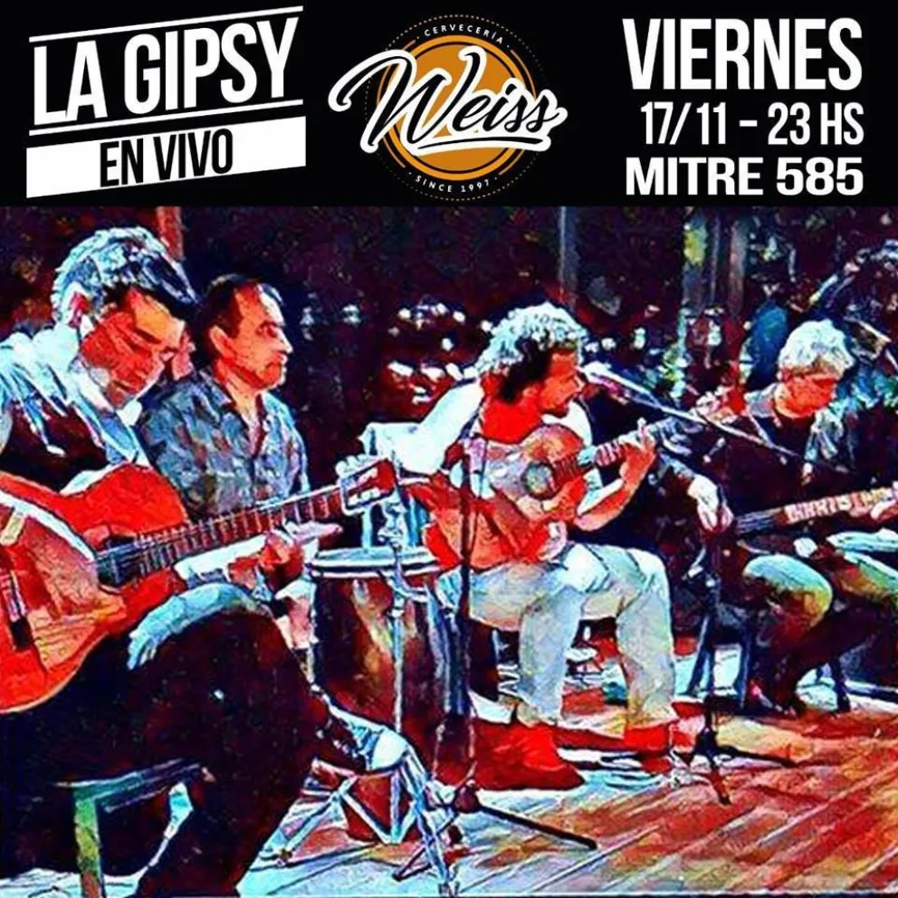 Para disfrutar: la Gipsy desplegará toda su música
